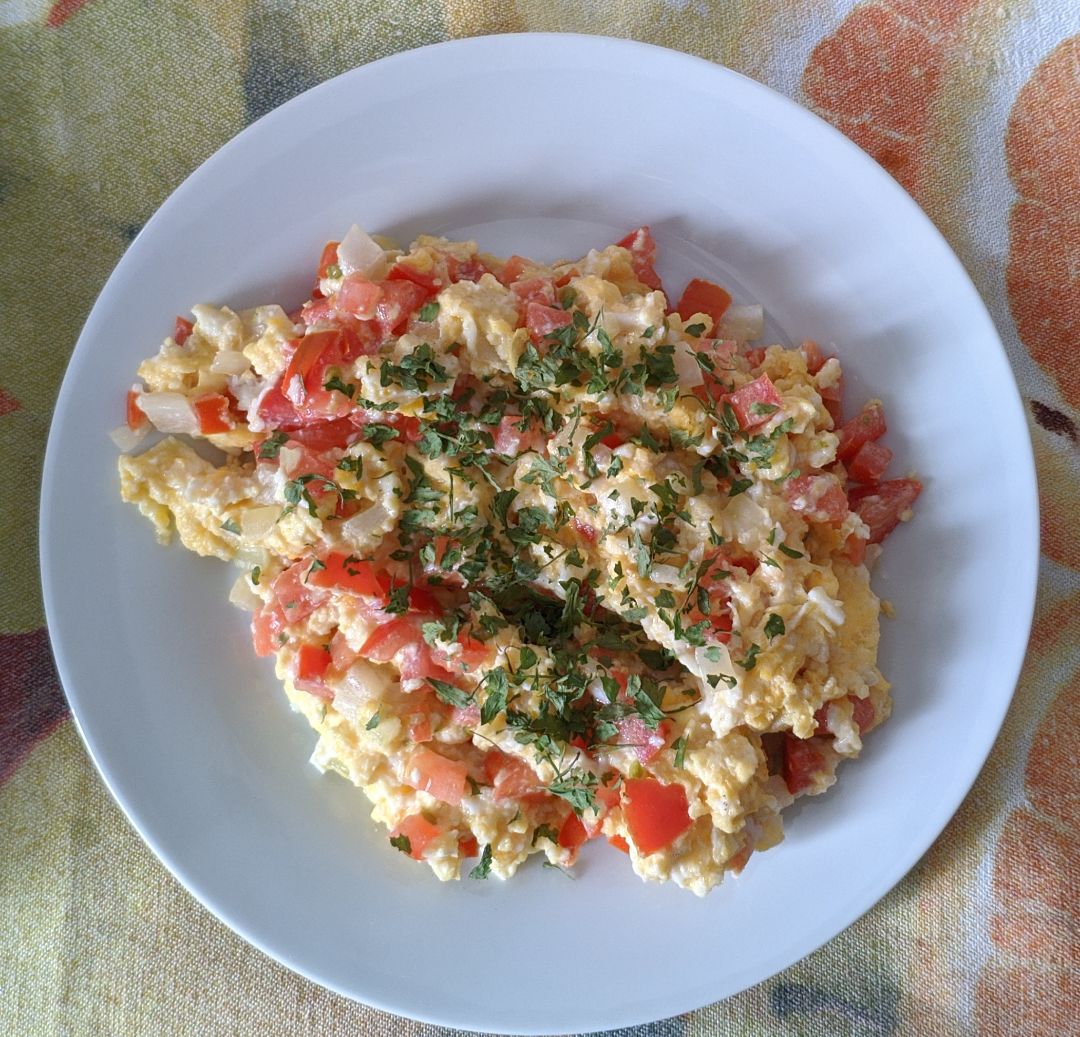 Huevos revueltos Huevos revueltos