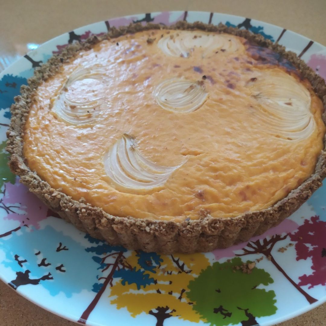 Quiché de 🎃🎃🧀 Quiché de 🎃🎃🧀