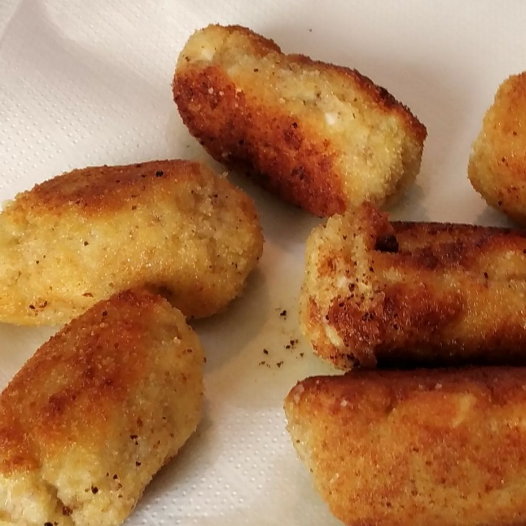 Croquetas de huevo Croquetas de huevo