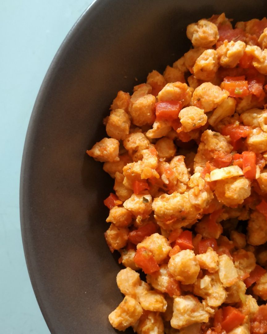 Soja en salsa de tomate Soja en salsa de tomate