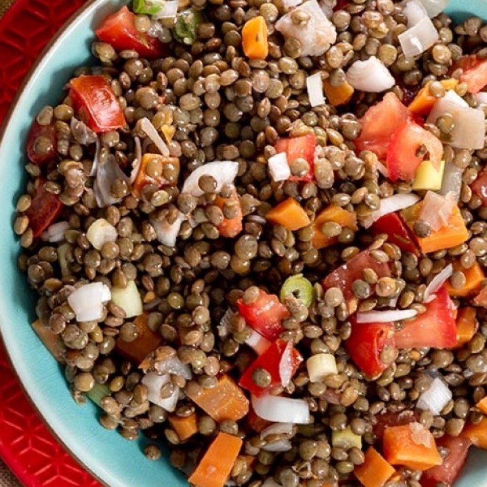 Ensalada de lentejas Ensalada de lentejas