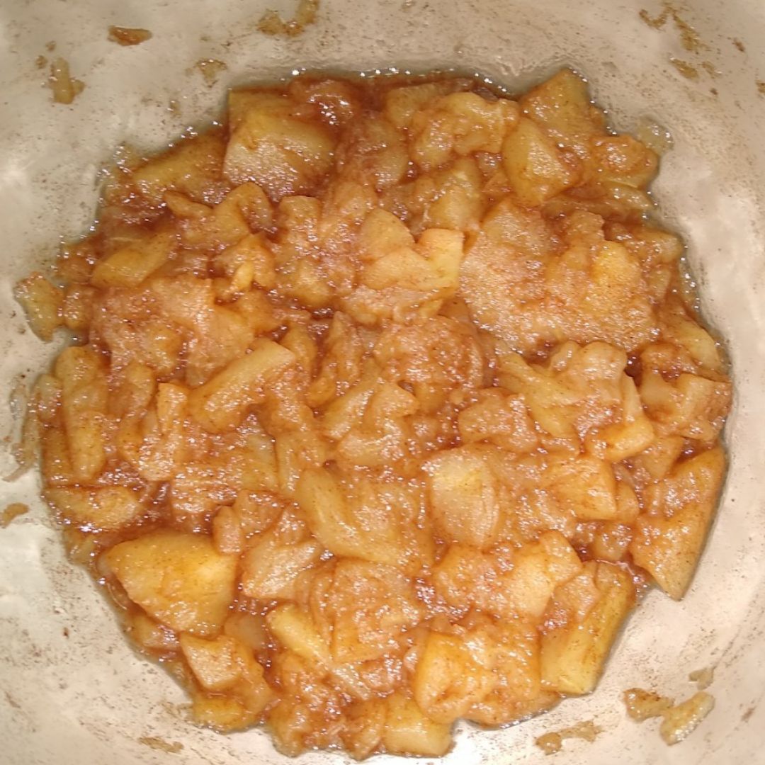Pudding de chia y manzana asada con canelaStep 0