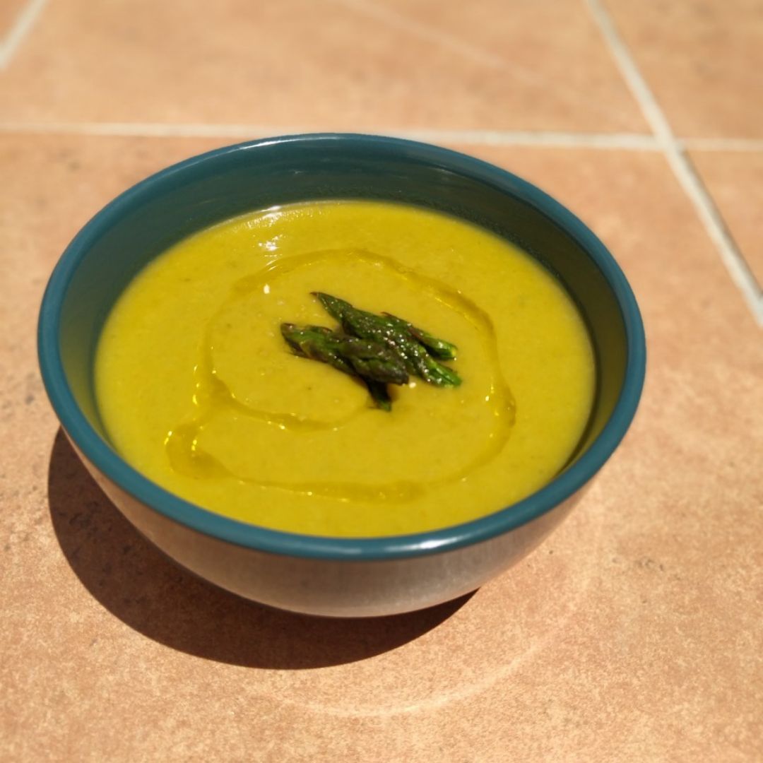 Crema de espárragos 🥣 Paso 6 Crema de espárragos 🥣 Paso 6