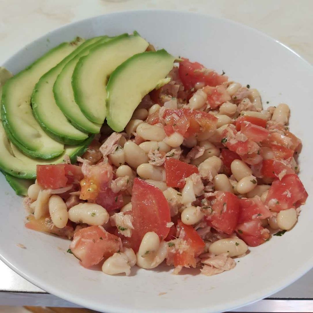 Ensalada de Judías Blancas. Ensalada de Judías Blancas.