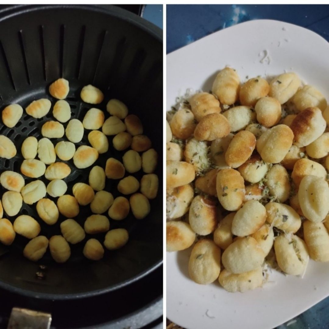 Snack de Gnocchis crujientes Snack de Gnocchis crujientes