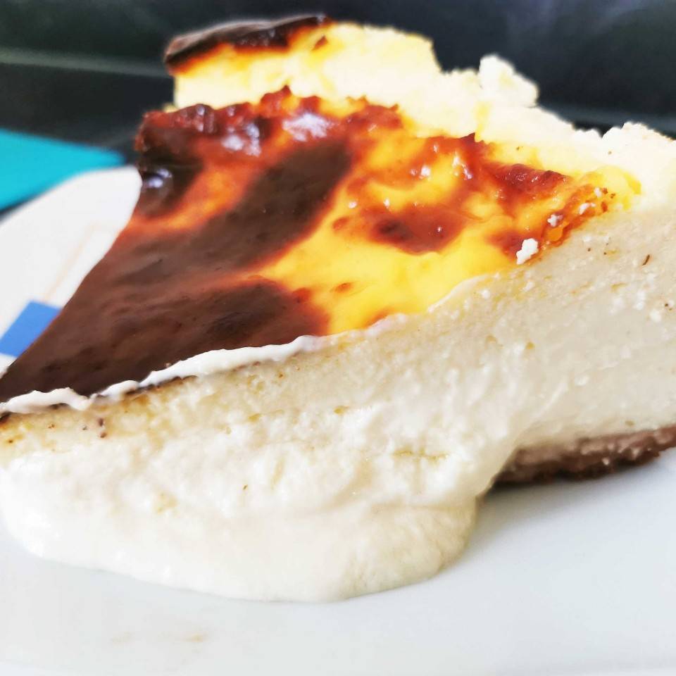 Tarta de queso la viña Tarta de queso la viña