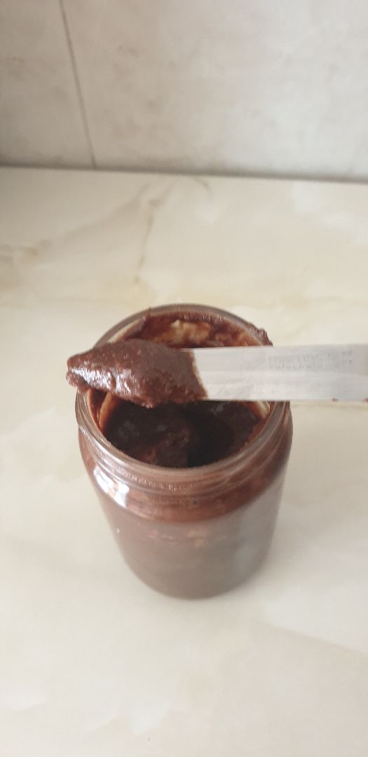 Crema de chocolate con nueces Paso 1 Crema de chocolate con nueces Paso 1