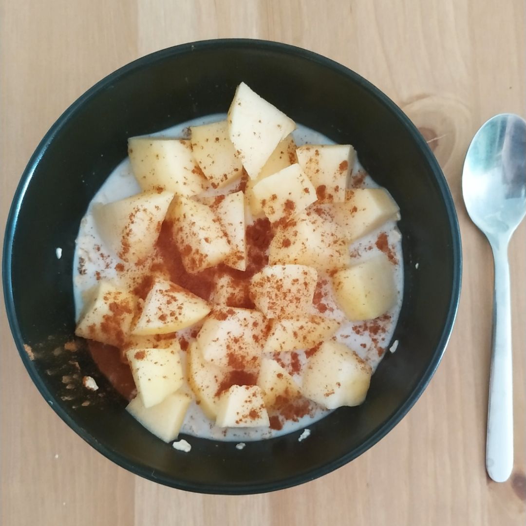 Porridge básico de manzana Porridge básico de manzana
