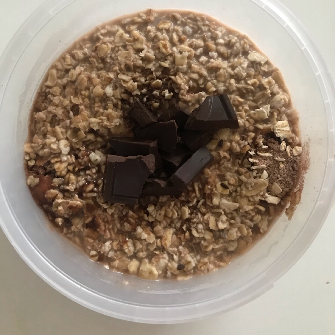 Vasitos de cereales y chocolate Step 0