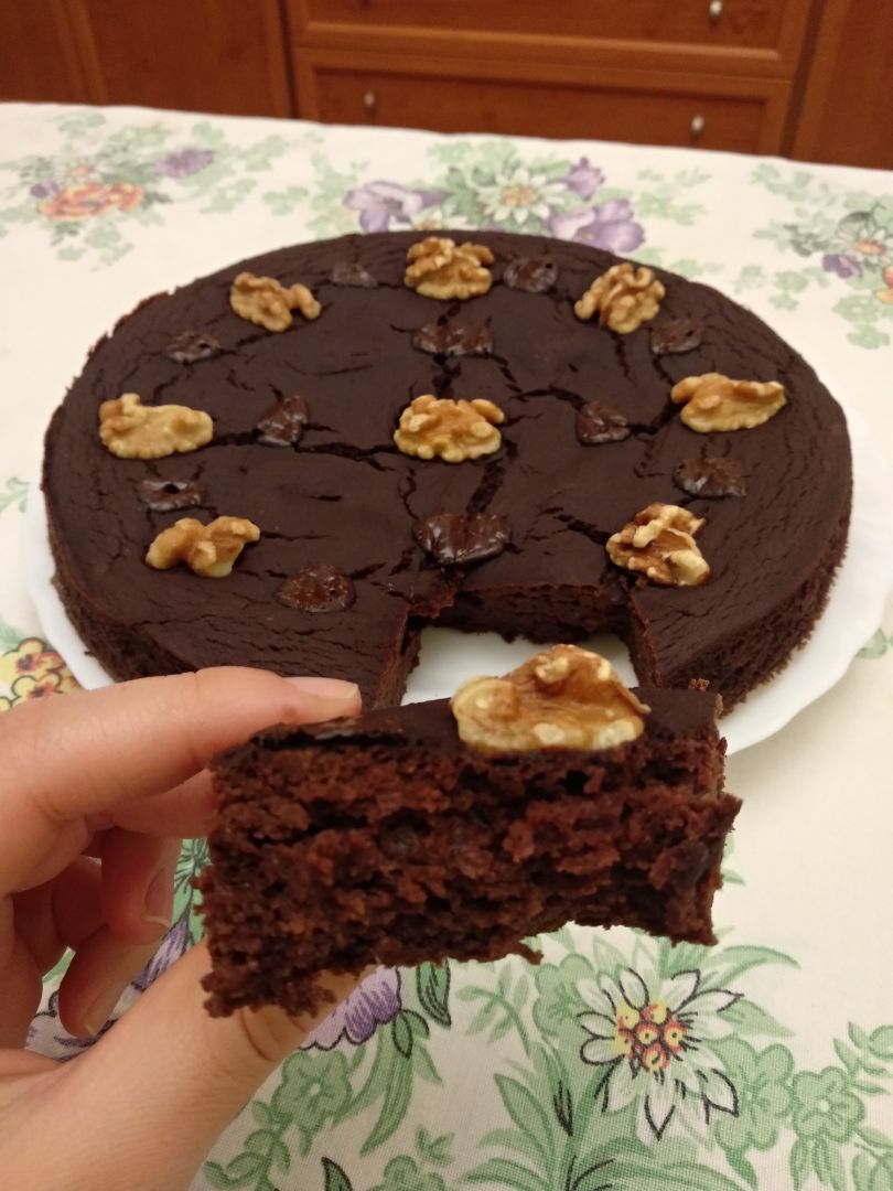 Brownie de garbanzos ✔️ Brownie de garbanzos ✔️