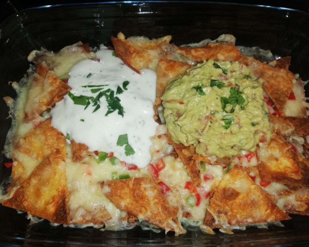 Nachos gratinados Nachos gratinados