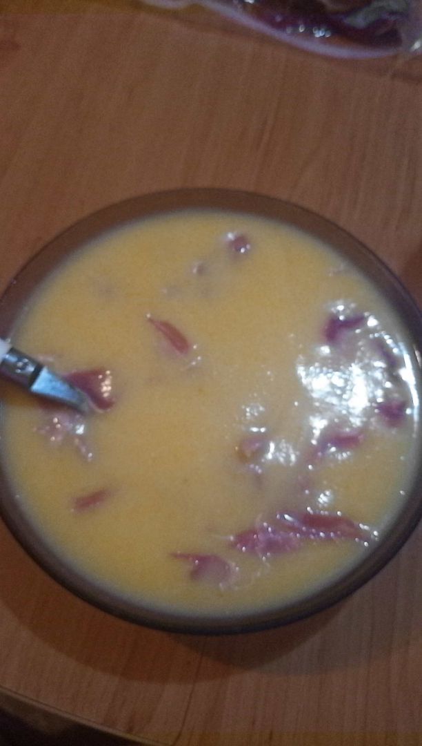 Puré de verduras con (o sin) jamón Puré de verduras con (o sin) jamón