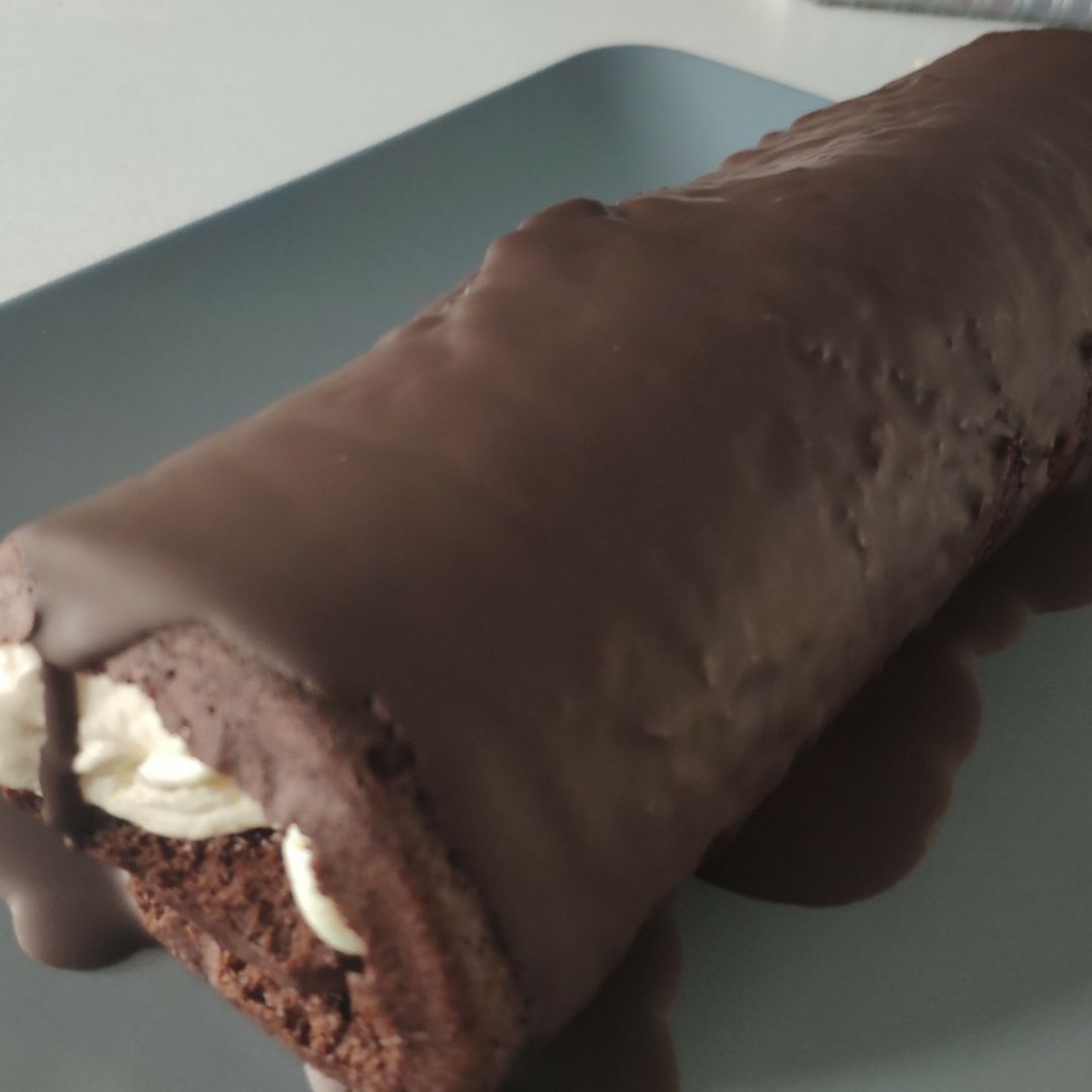 Brazo gitano de chocolate y crema mascarpone Paso 2 Brazo gitano de chocolate y crema mascarpone Paso 2