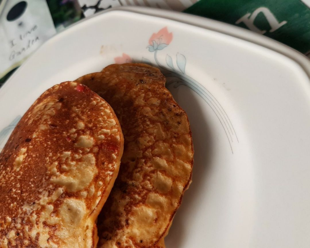 Tortitas de avena y frambuesa