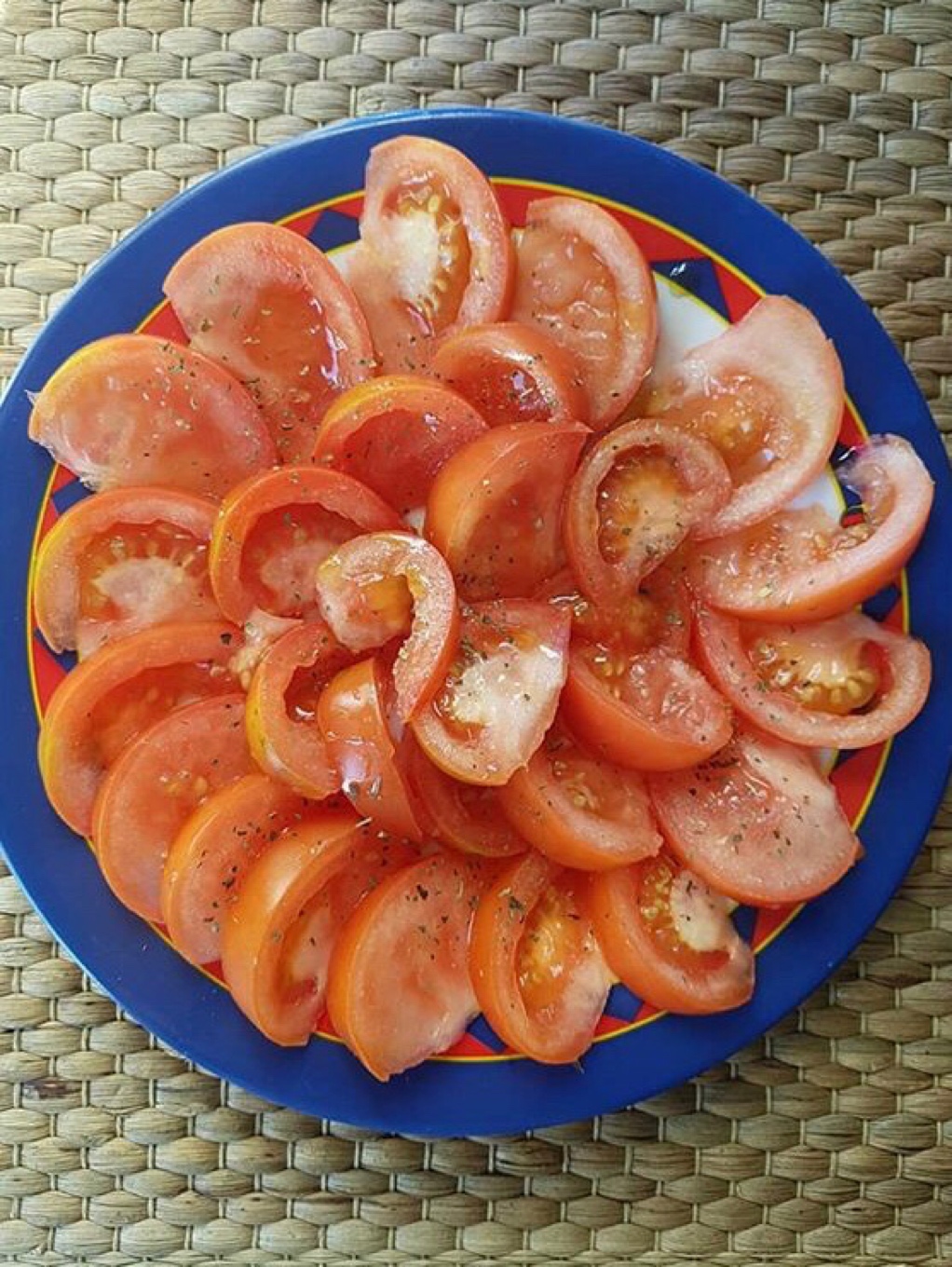 Tomate aliñado Tomate aliñado