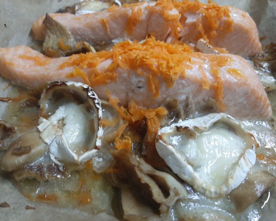 Salmón al horno Salmón al horno