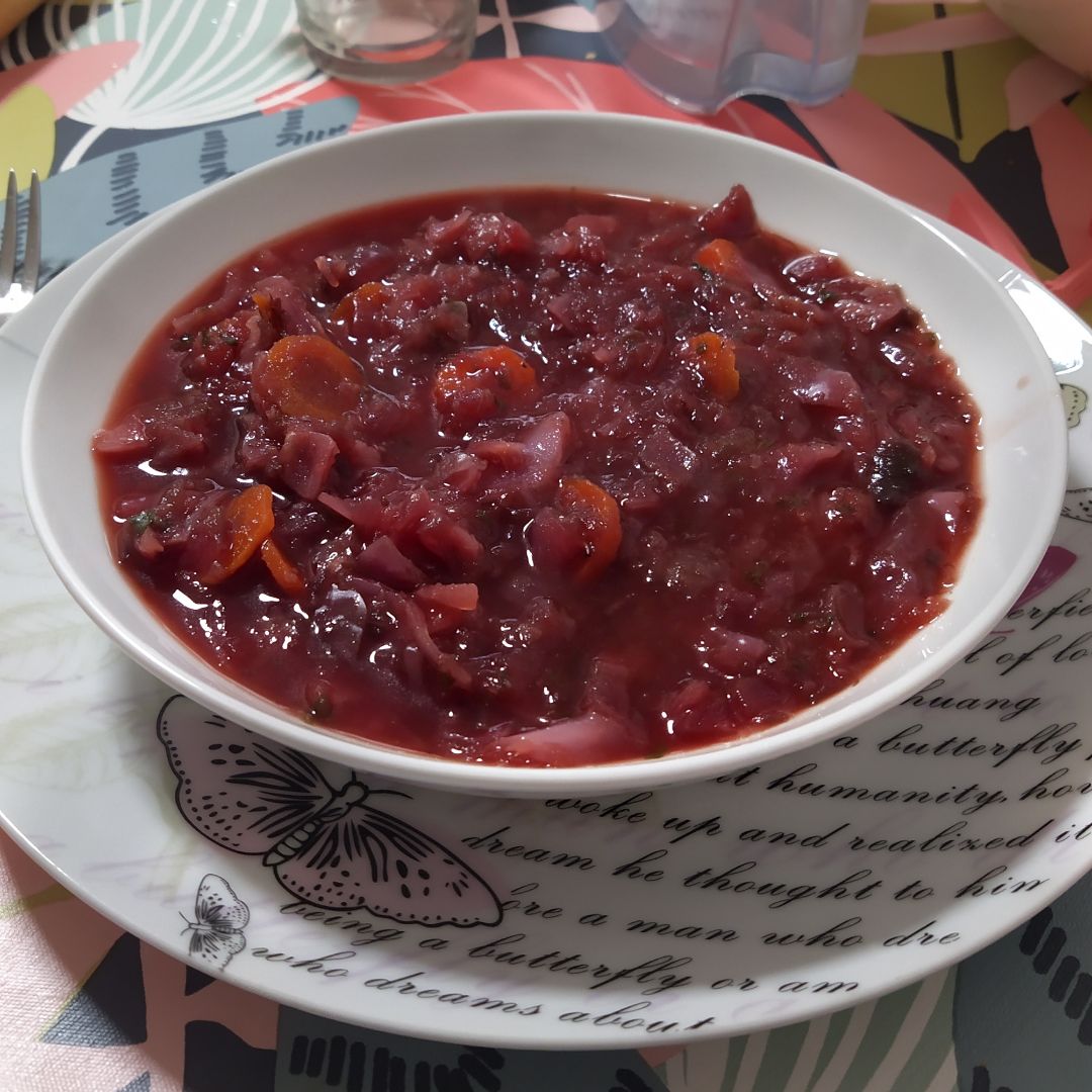 Sopa de remolacha 🍲🥕🧅