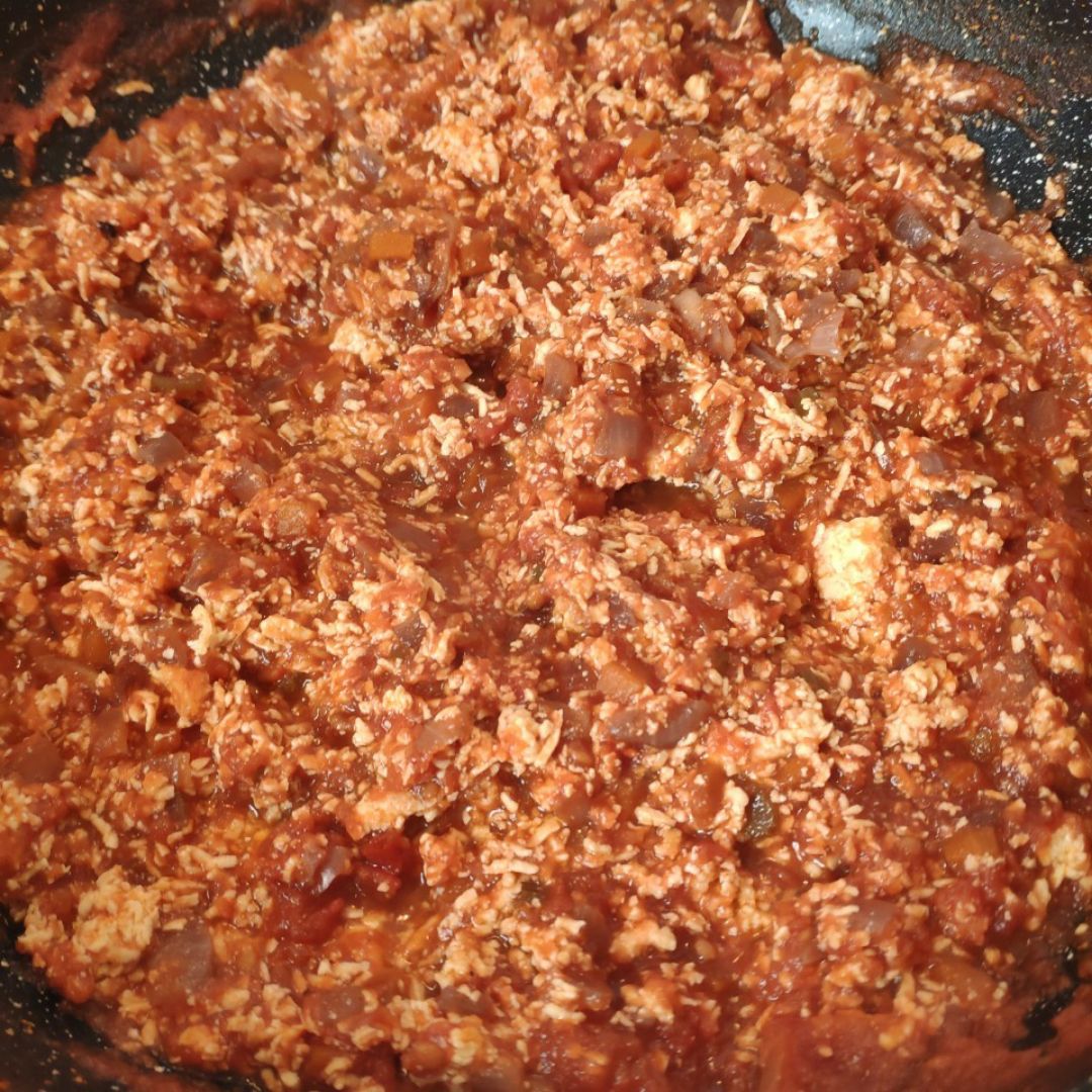 Boloñesa de Tofu Paso 4 Boloñesa de Tofu Paso 4