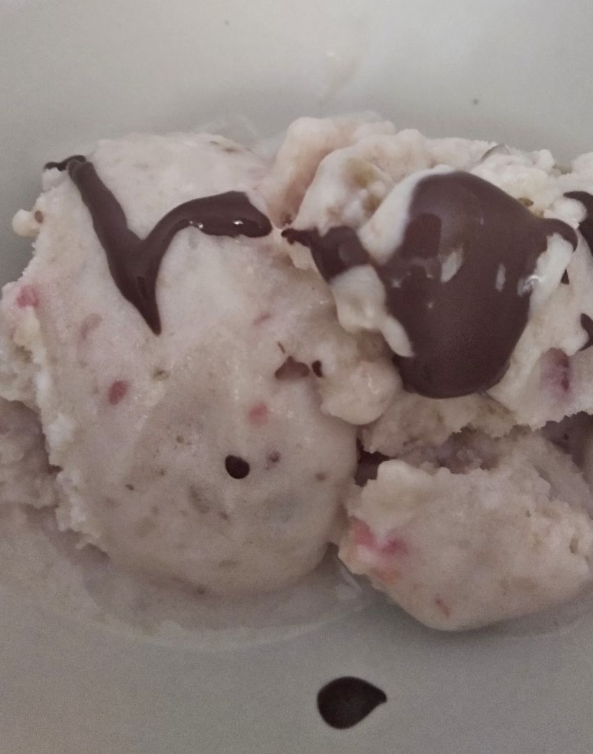 Helado cremoso Helado cremoso