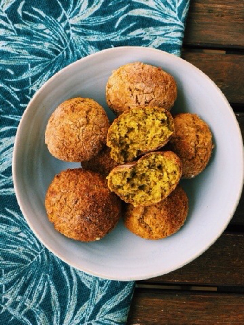 Falafels de lenteja roja al hornoStep 0