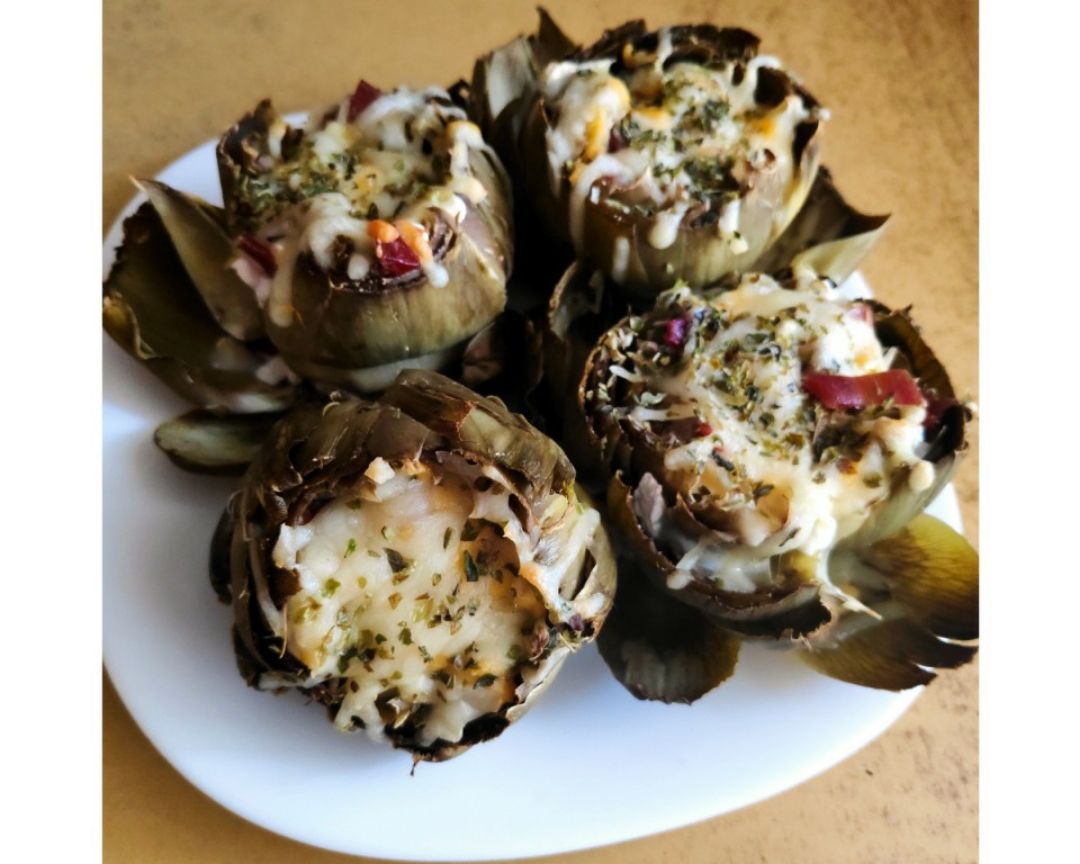 Alcachofas gratinadas Alcachofas gratinadas