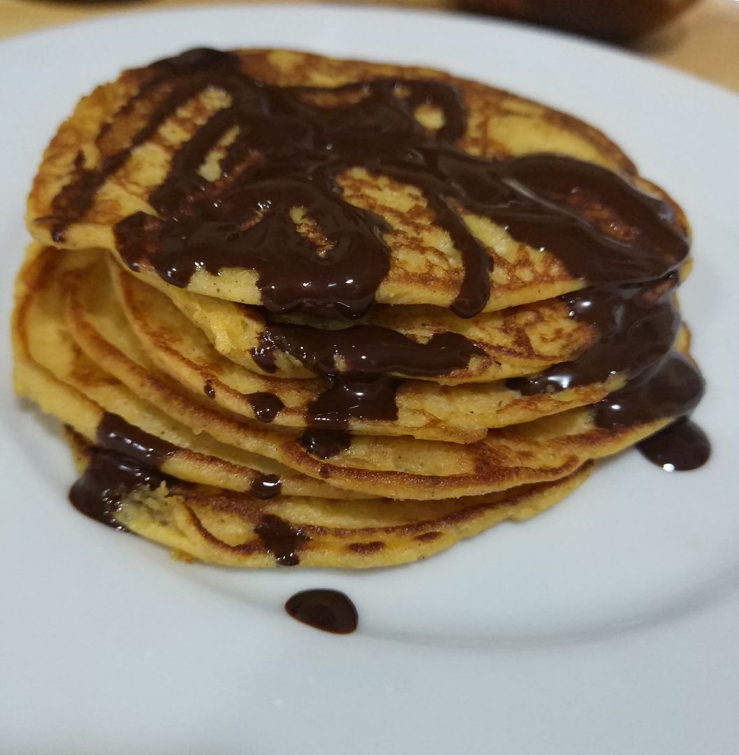 Tortitas de avena y manzana Tortitas de avena y manzana