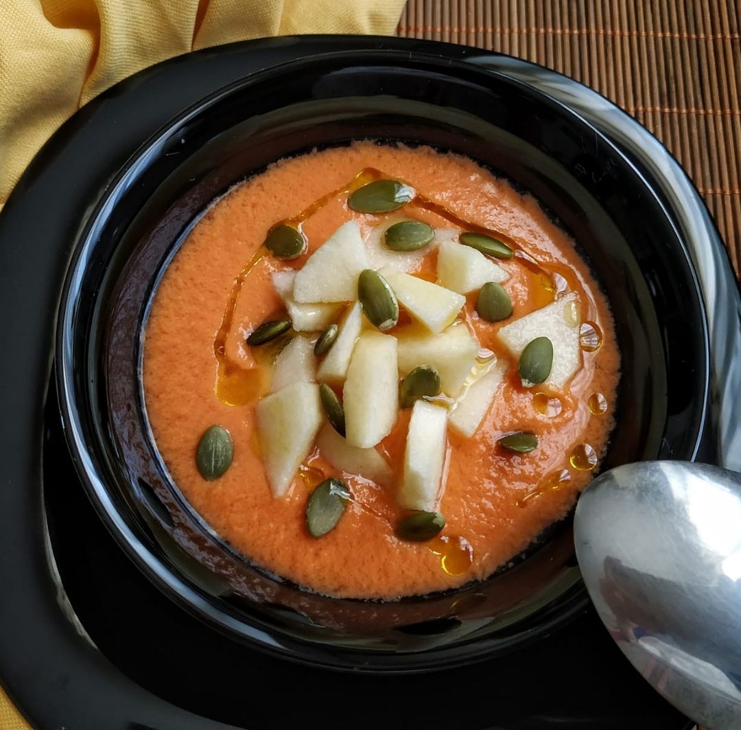 Gazpacho con manzana