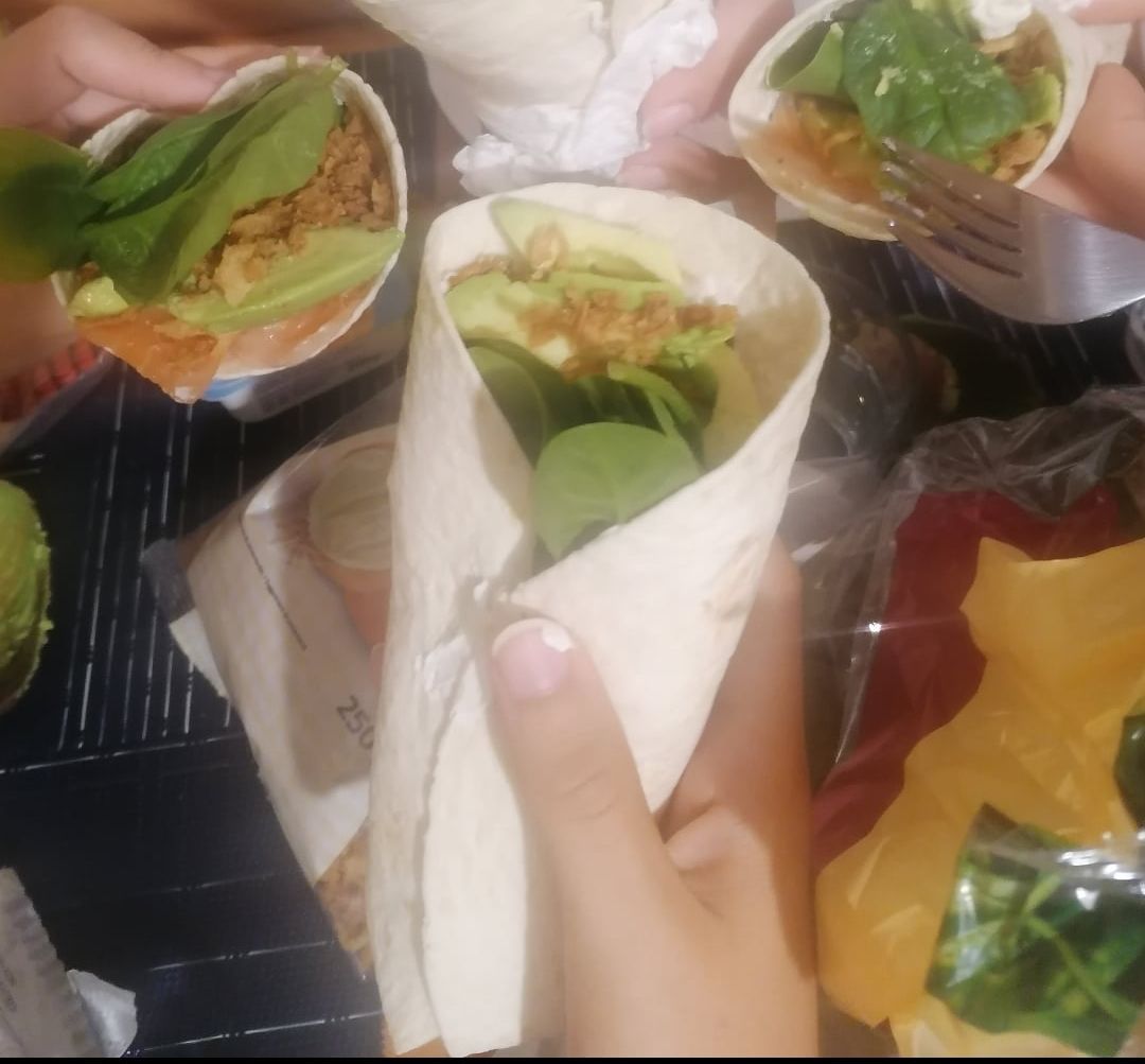 Salmon Wrap Salmon Wrap