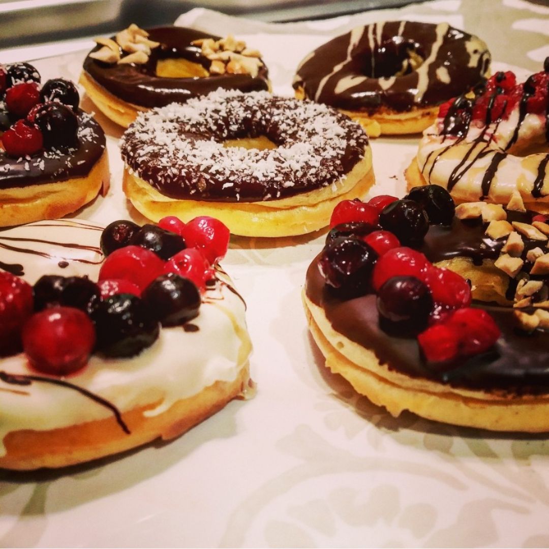 DONUTS DE TARTA DE QUESO