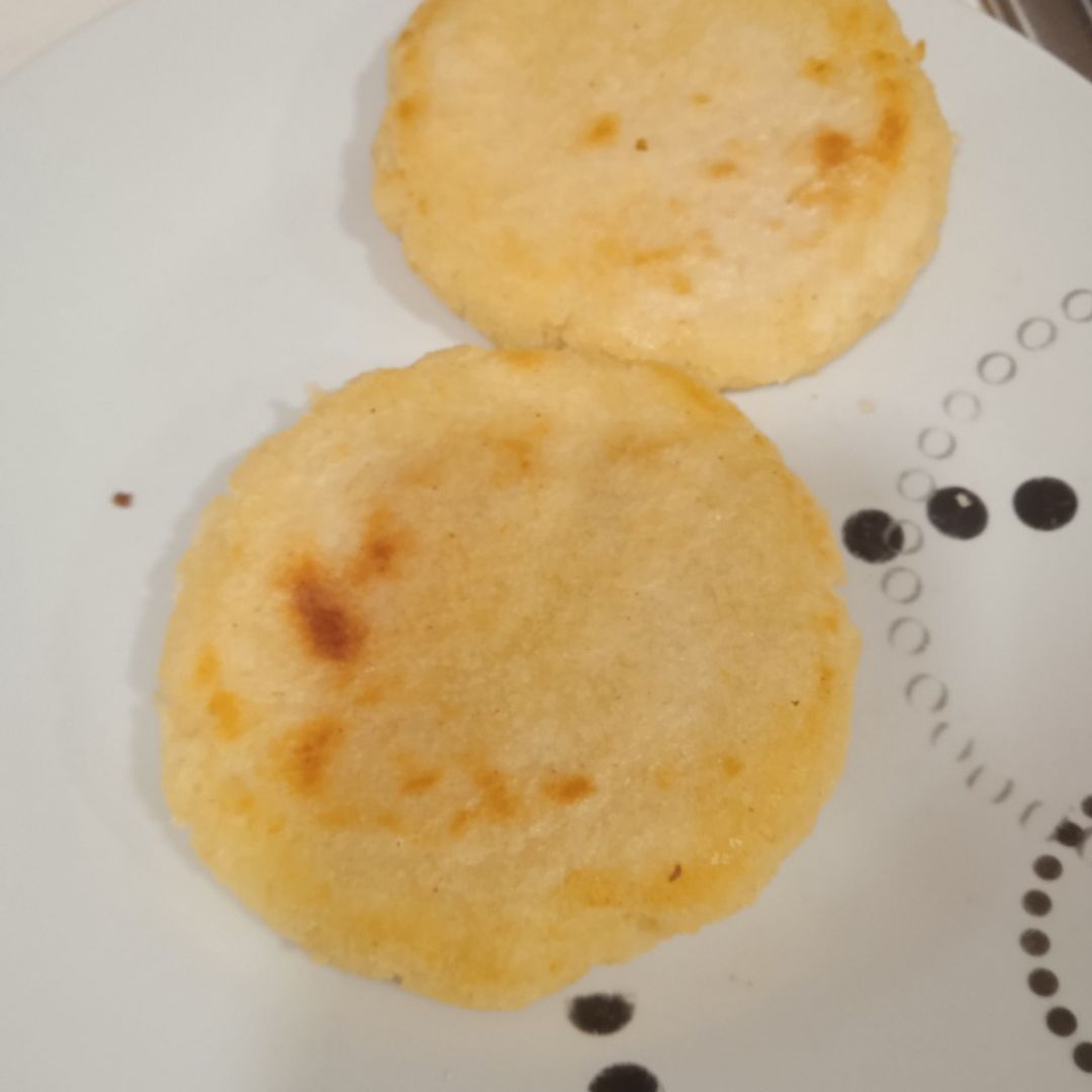 Arepas de carne picadaStep 0