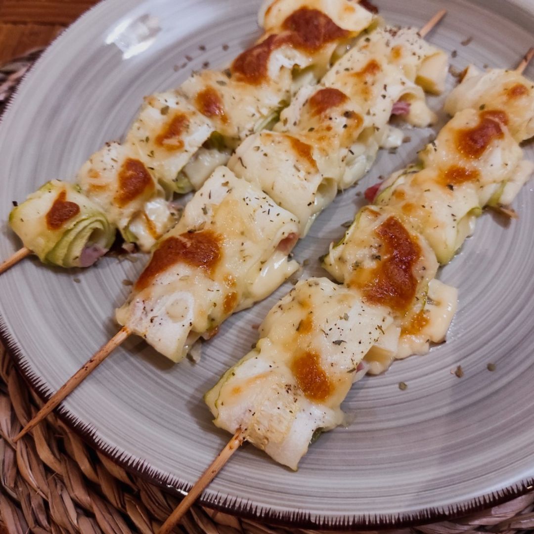 Pinchitos de calabacín 😋🥒 Pinchitos de calabacín 😋🥒