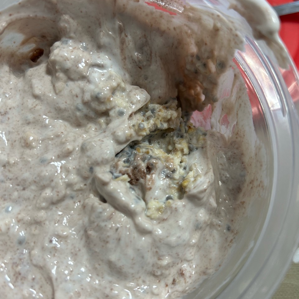 Porrige de avena y chia Porrige de avena y chia