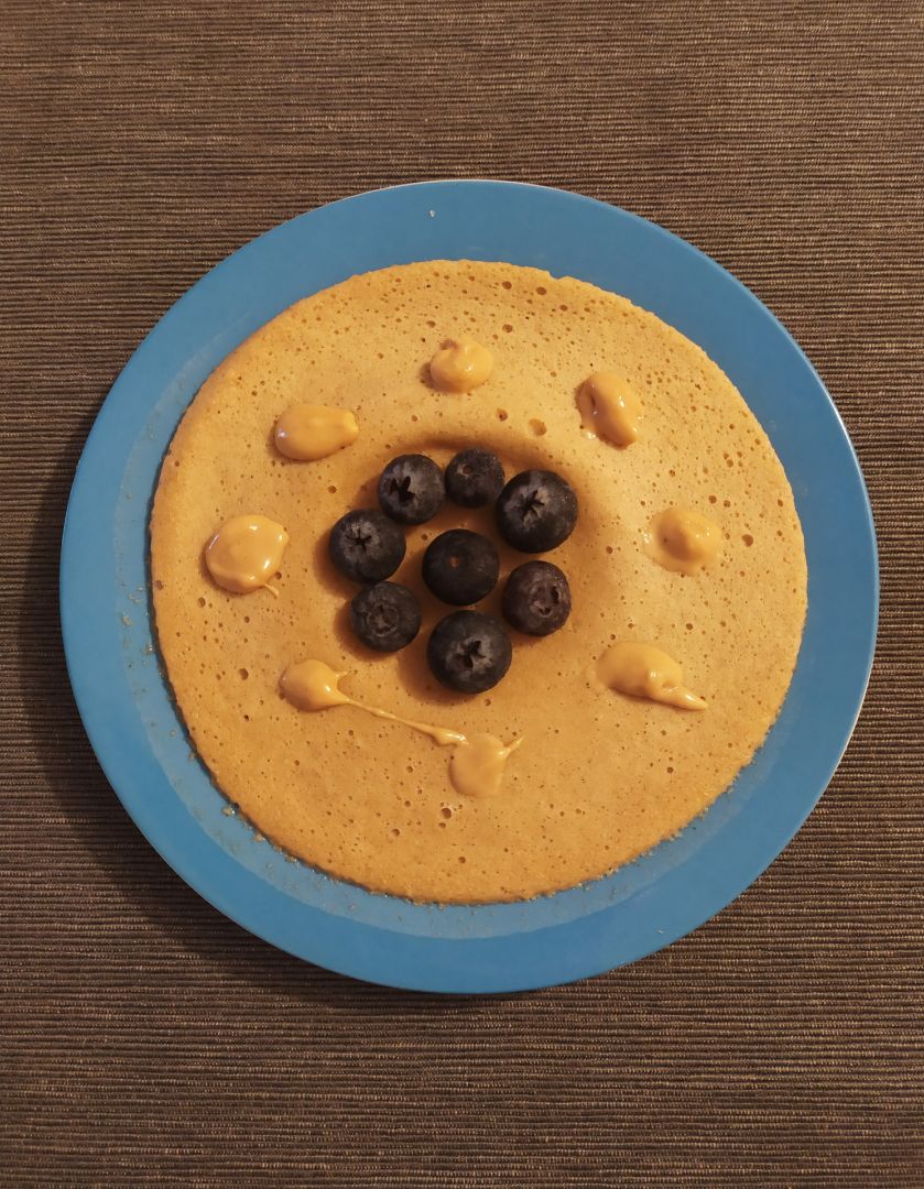 Tortitas de avena proteicas al microondas 🥞 Tortitas de avena proteicas al microondas 🥞