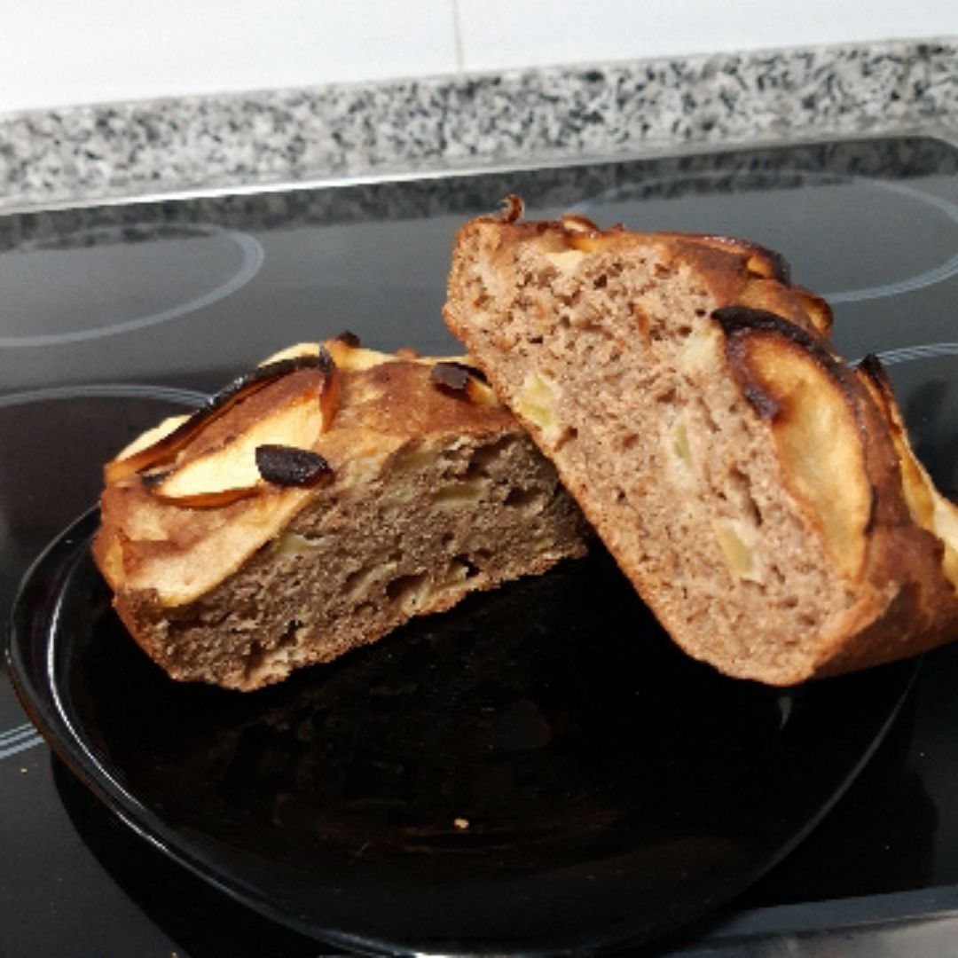 Bizcocho de manzana y queso Bizcocho de manzana y queso