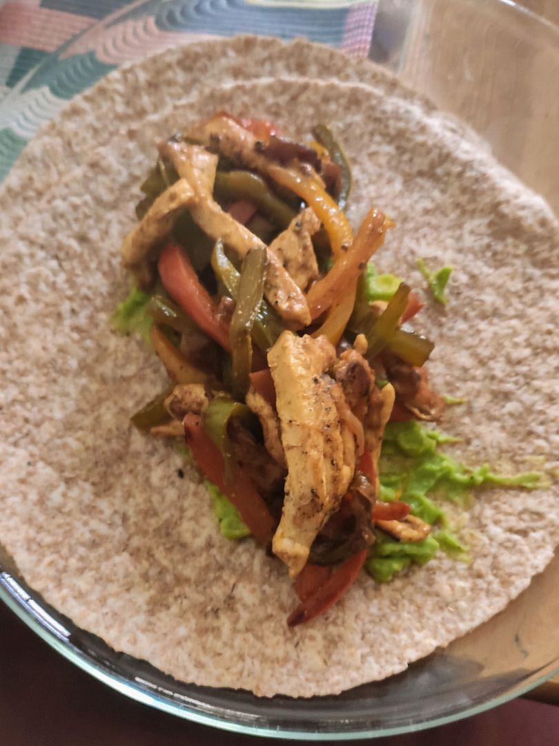 Fajitas de pollo