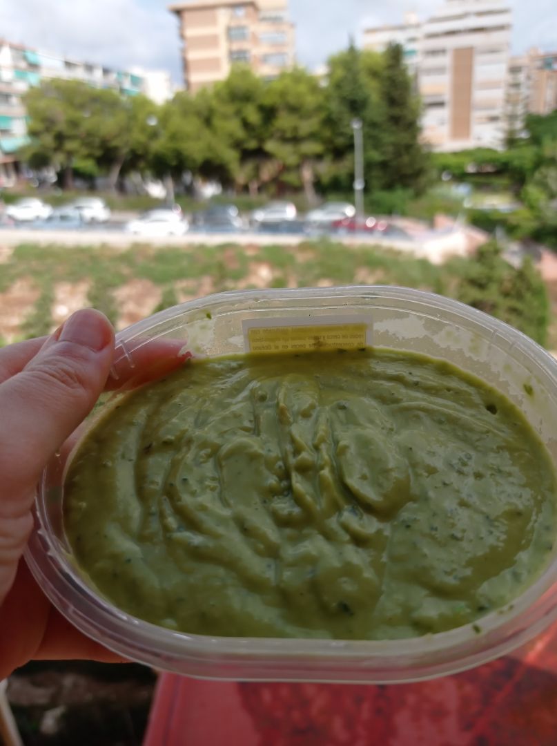 Crema de aguacate y pepino Crema de aguacate y pepino