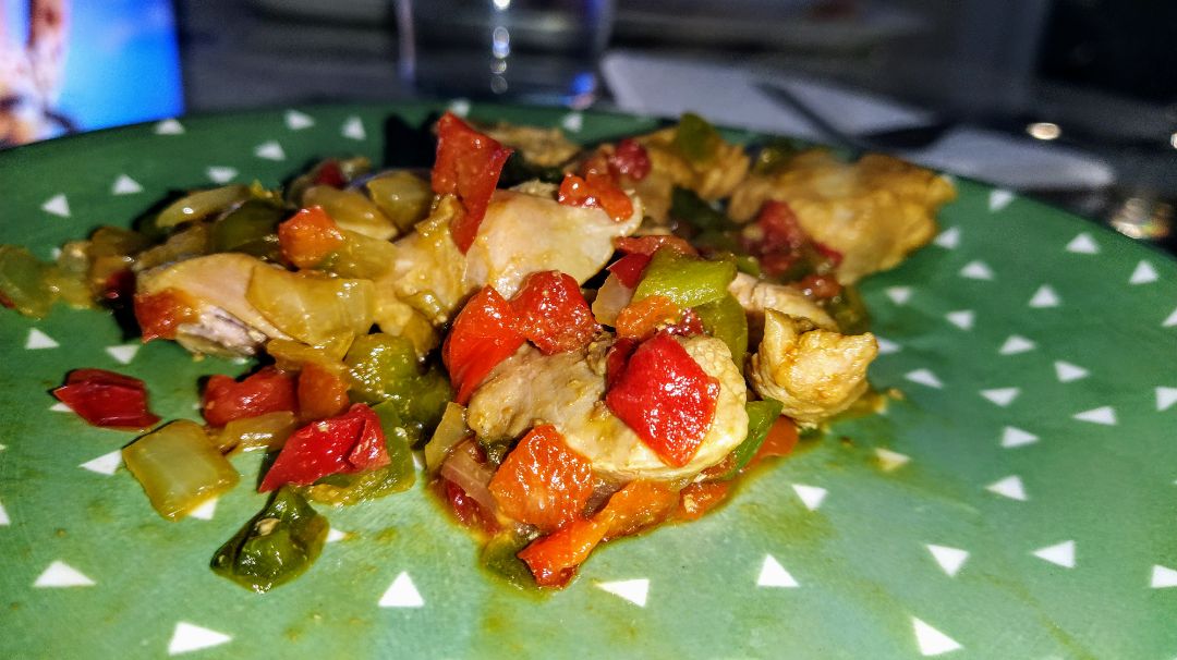 Pavo con soja 🧆 Pavo con soja 🧆