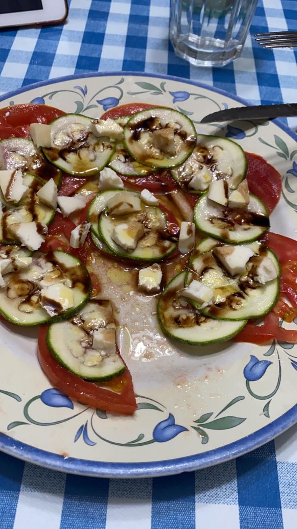 CARPACCIO DE CALABACIN CARPACCIO DE CALABACIN