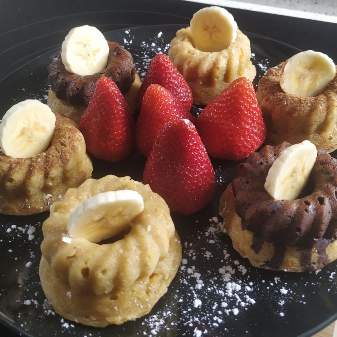 Donuts Fit con frutas Donuts Fit con frutas