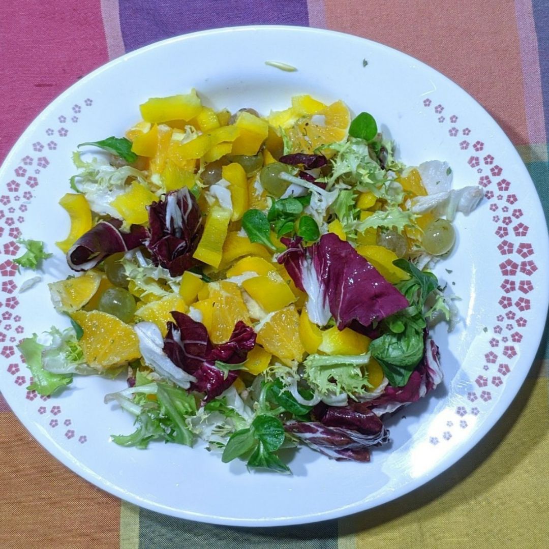 Ensalada de bacalao y naranja 🍊 Ensalada de bacalao y naranja 🍊