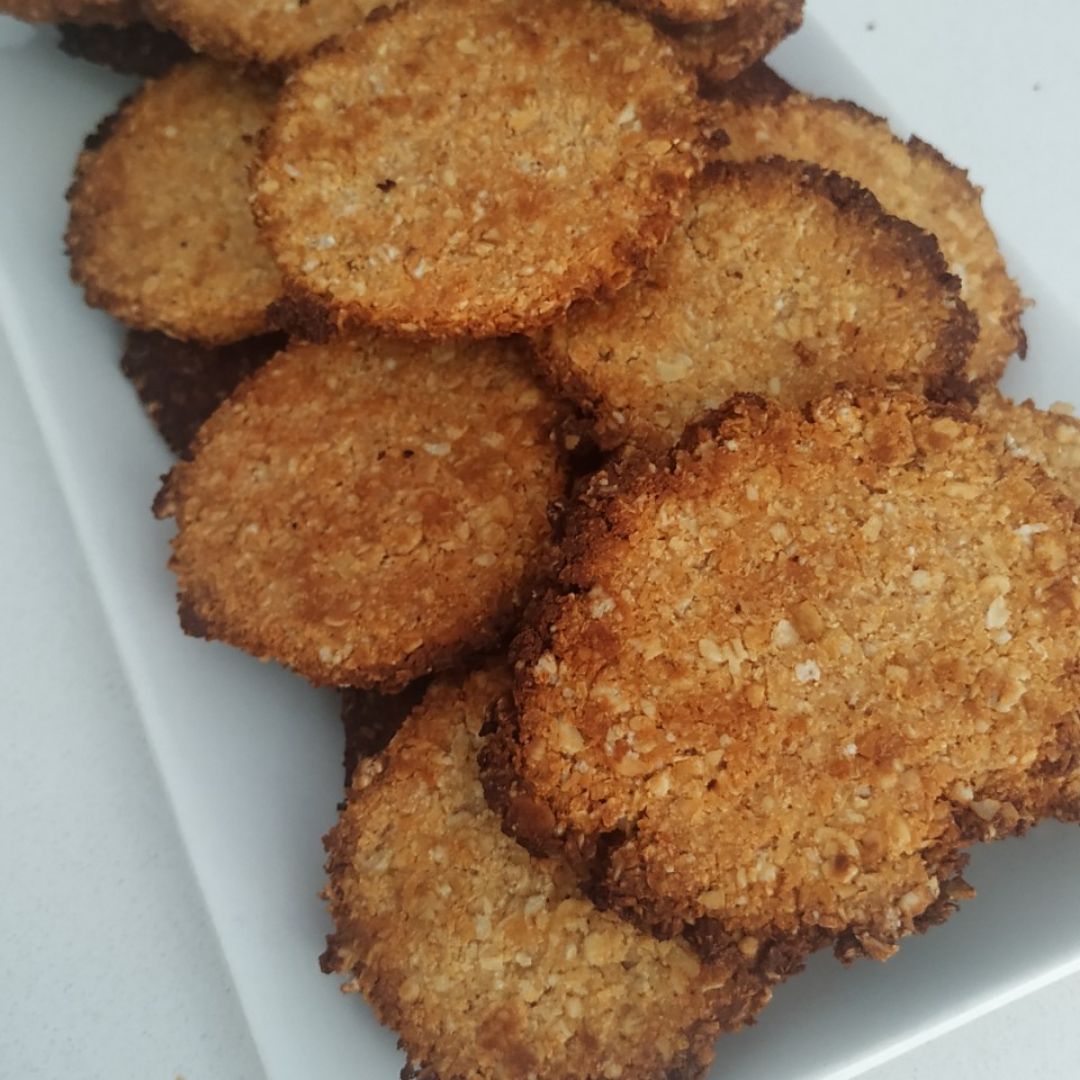 Galletas de avena y coco Galletas de avena y coco