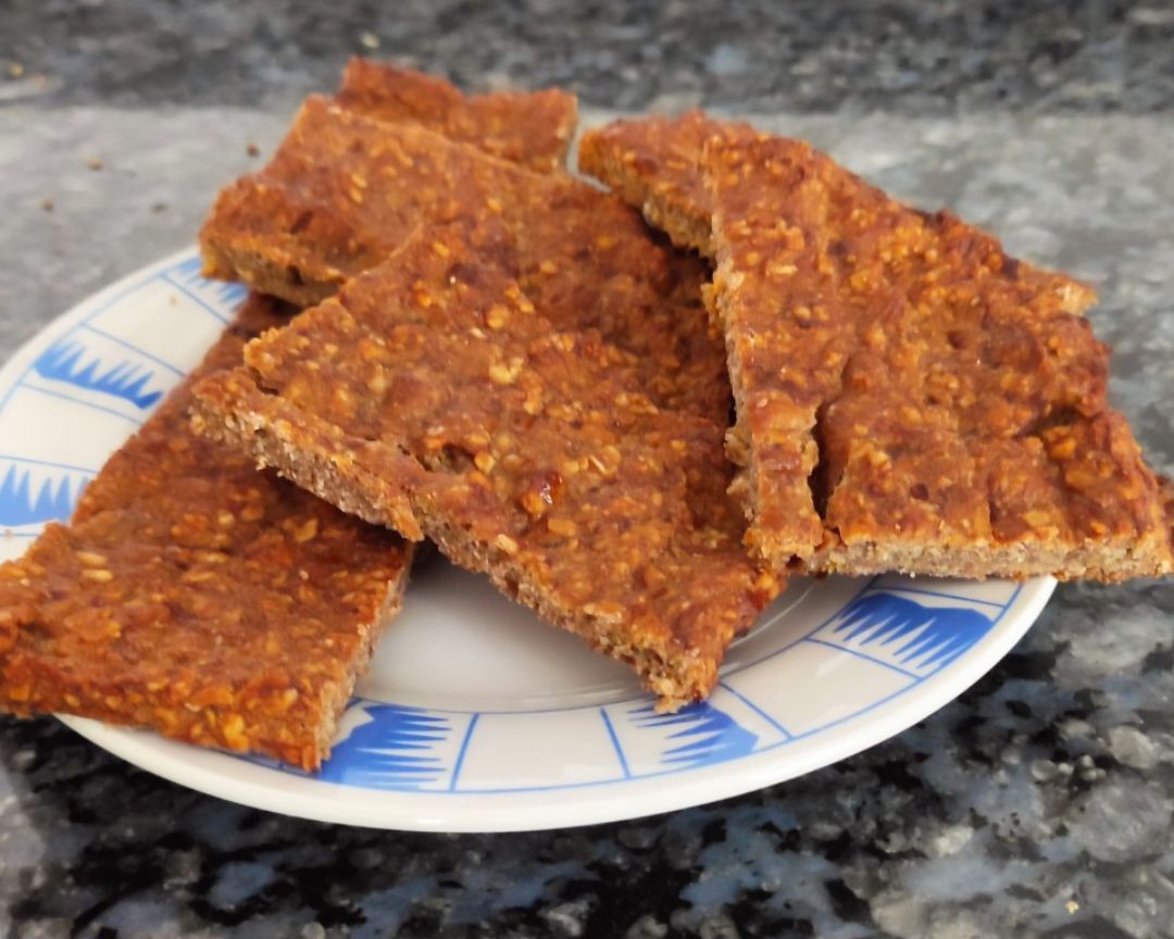 Barrita avena plátano y crema de cacahuete Barrita avena plátano y crema de cacahuete