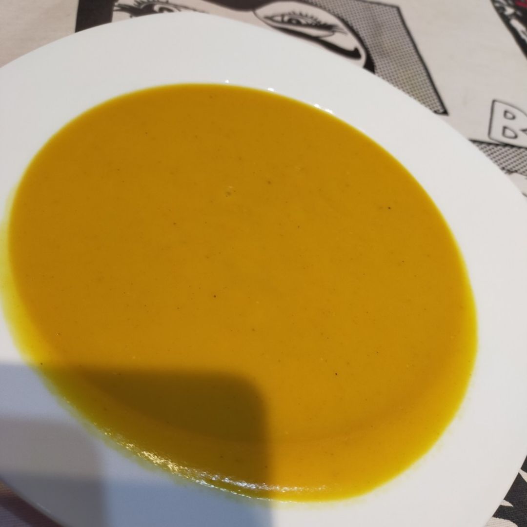Crema de calabaza Thai Crema de calabaza Thai