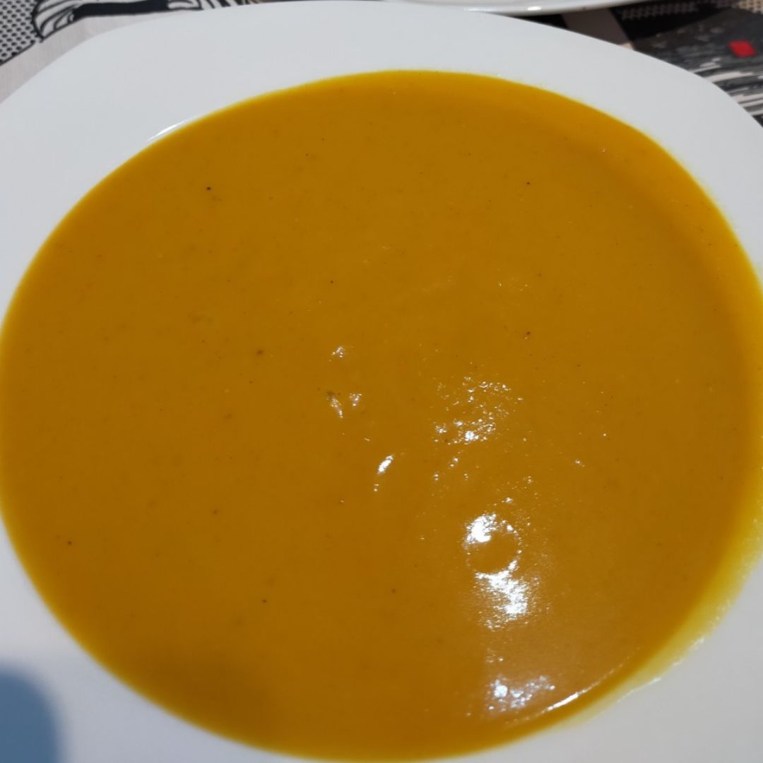 Crema de calabaza Thai Paso 4 Crema de calabaza Thai Paso 4