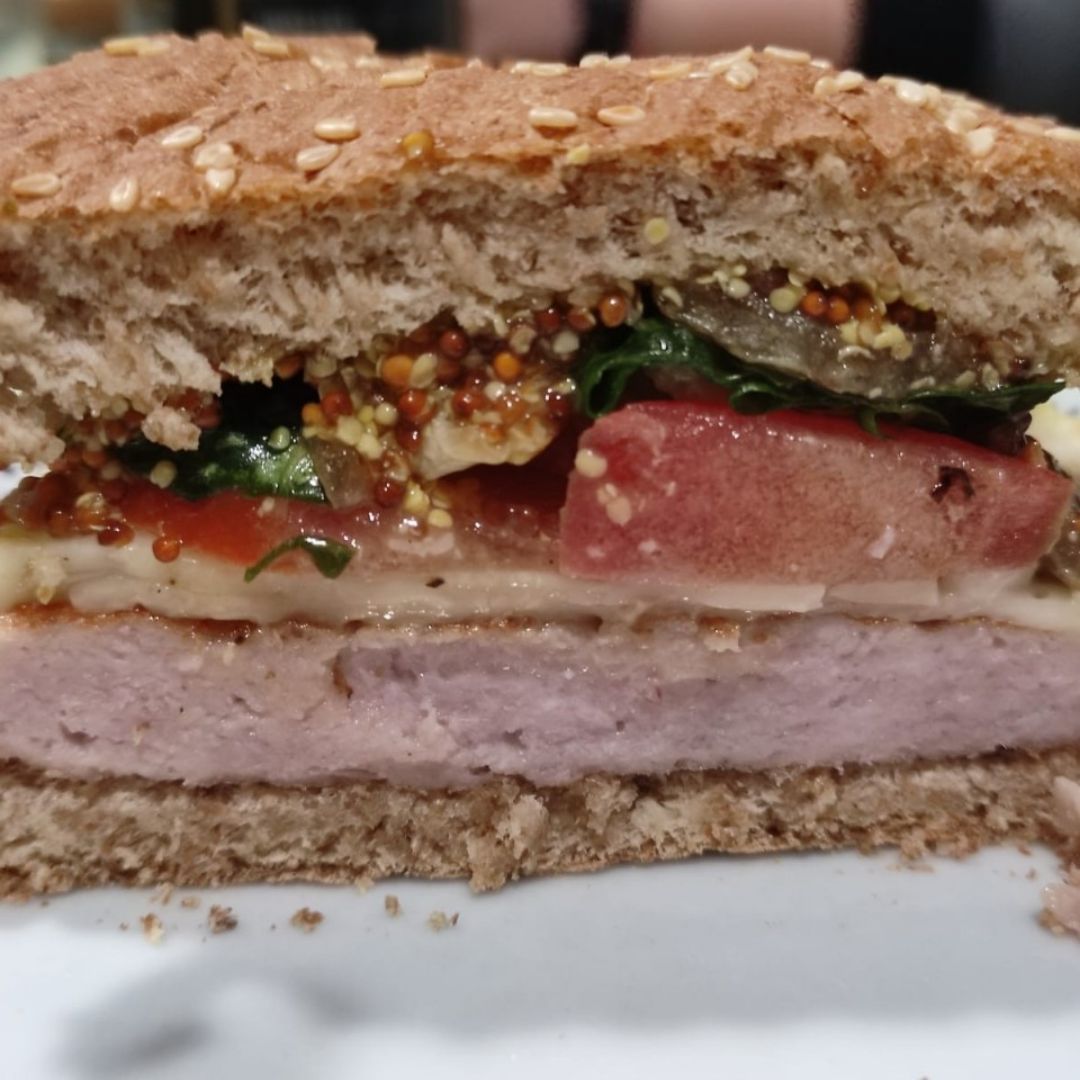 Hamburguesa de pollo Hamburguesa de pollo