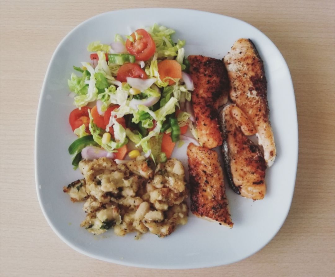 Plato de Salomón con Judías Plato de Salomón con Judías