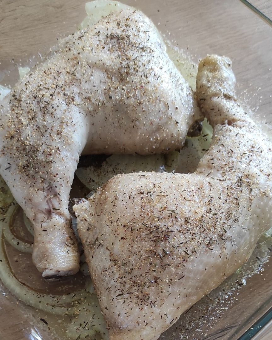 Asado de pollo y cebolla Paso 2 Asado de pollo y cebolla Paso 2