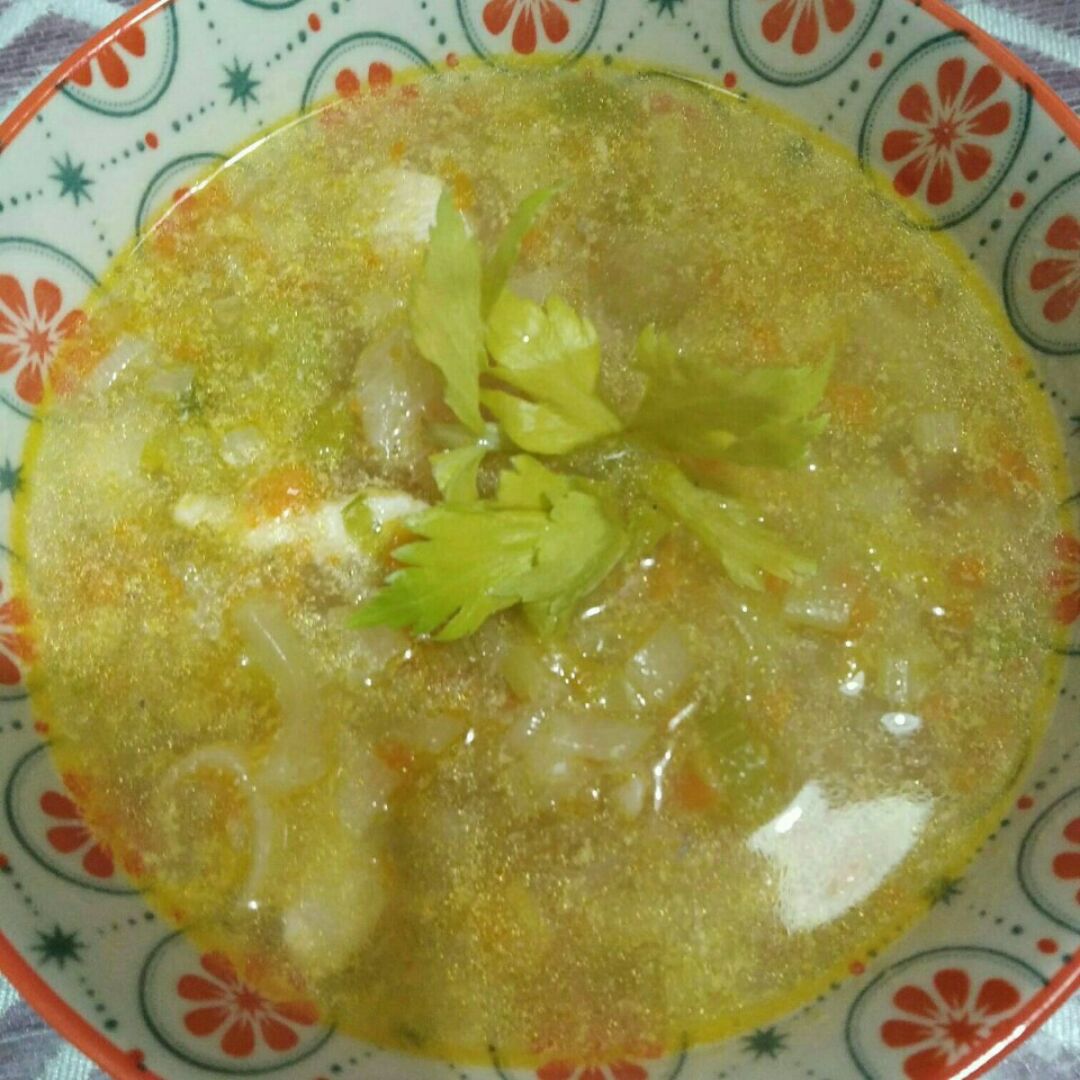 Sopa jardinera con mi toque. Sopa jardinera con mi toque.