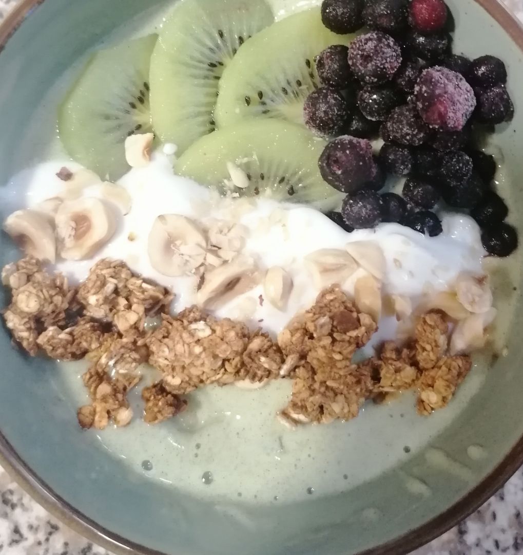 Smoothie bowl Paso 1 Smoothie bowl Paso 1