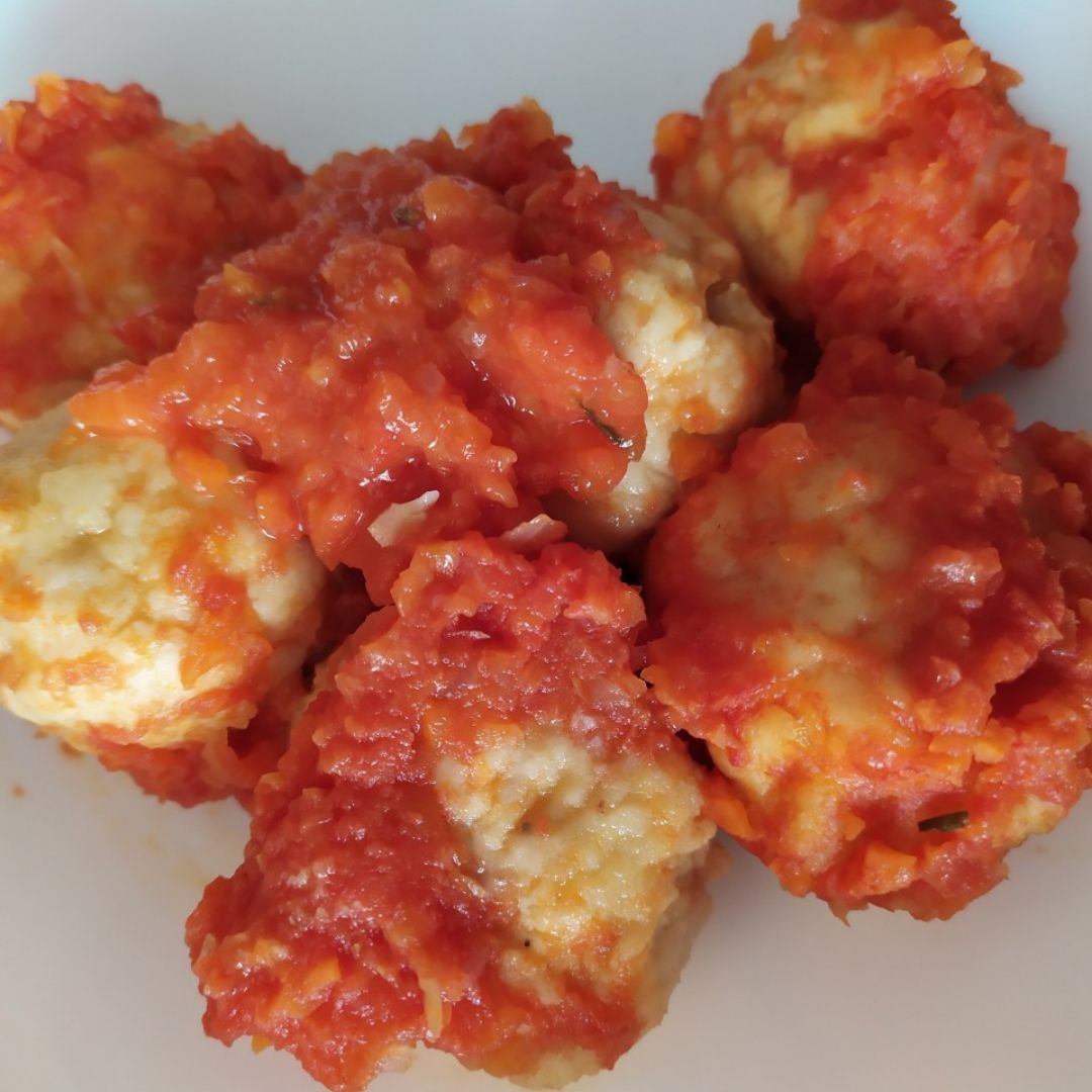 Albóndigas de pollo y queso Albóndigas de pollo y queso
